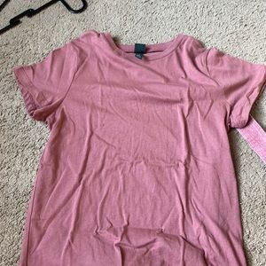 plain simple pink shirt